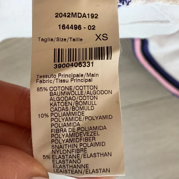 MSGM Stripe Strapless Ruffle Mini Dress - Picture 9 of 14